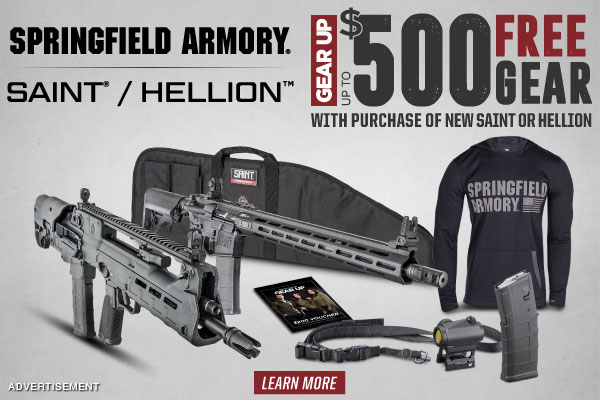 Up to $500 in FREE Gear with SAINT® or Hellion™ Purchase