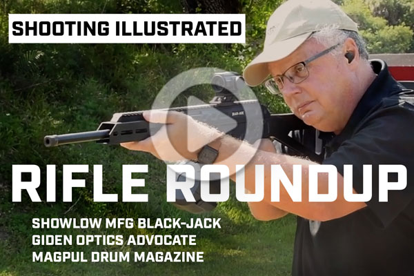 Rifle Roundup: ShowLow Mfg. Black-Jack With A Gideon Optics Sight