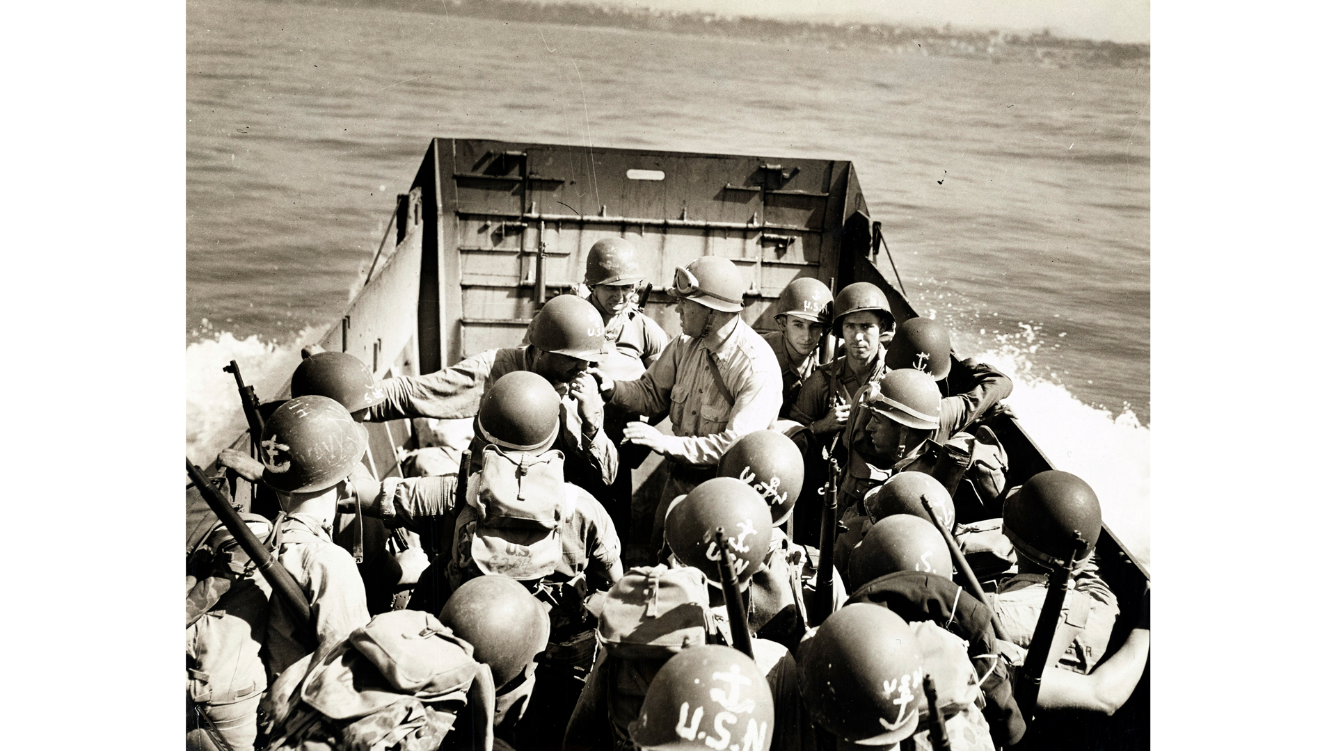 US Landing At Sicily M1903 Rifle USCG