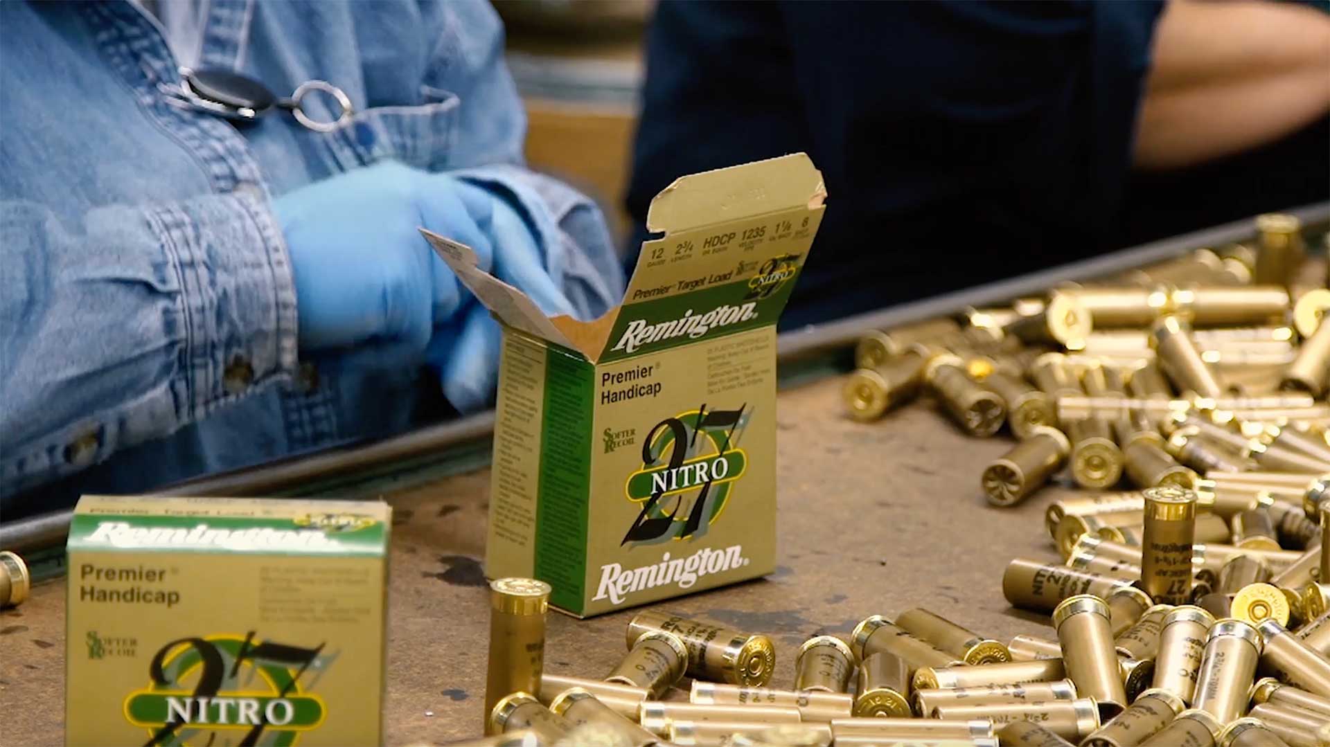 Remington Nitro 12 Gauge Shotgun Shells Gold Hulls Used Casings