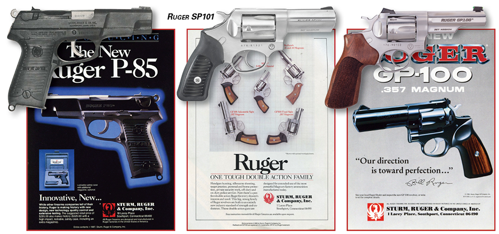 Ruger Handguns and Ads