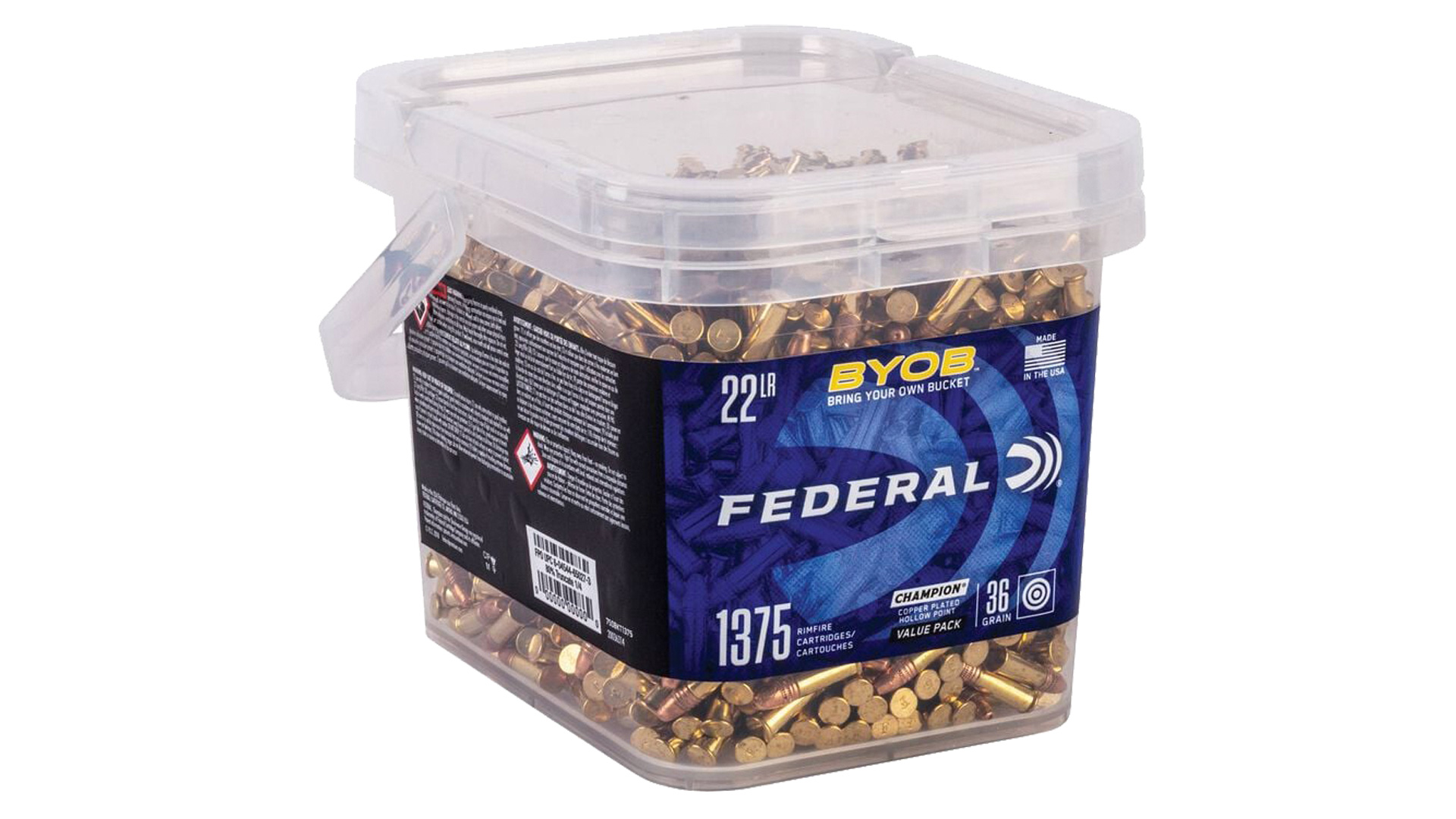 Federal BYOB .22LR Ammo Bucket