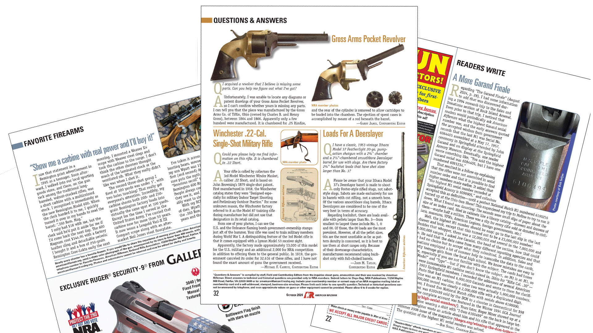 American Rifleman articles