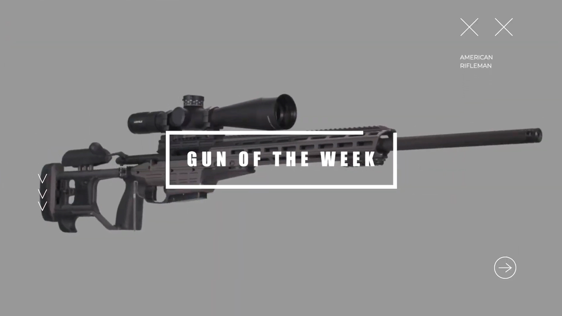 Gun Of The Week SAKO TRG 22 A1 GOTW title screen