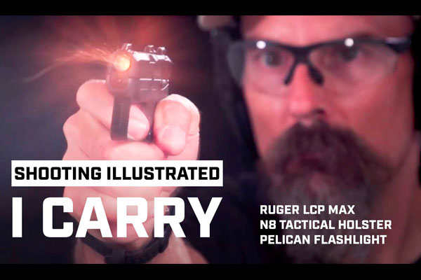 I Carry: Ruger LCP Max Pistol in a N8 Tactical Holster