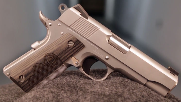 Video—ARTV Review: Colt Wiley Clapp Stainless Commander .45 ACP Pistol ...