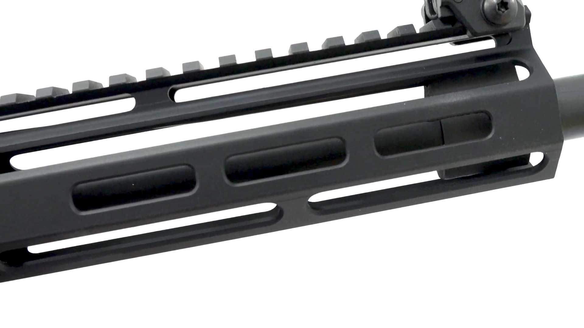 plastic gun parts black rail fore-end handguard rifle ar-15