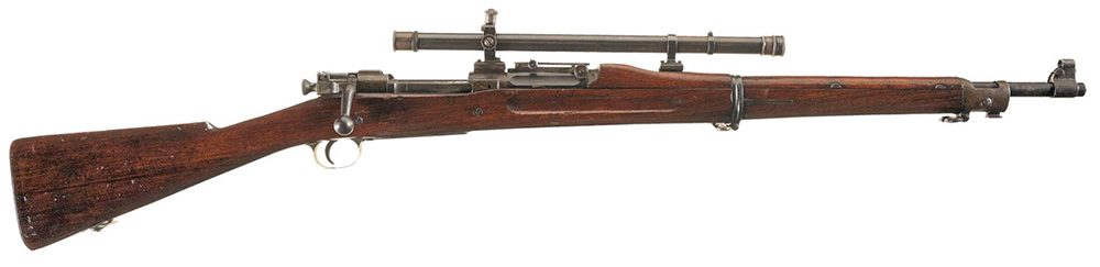 Model 1903 rifle with Winchester A-5 telescope