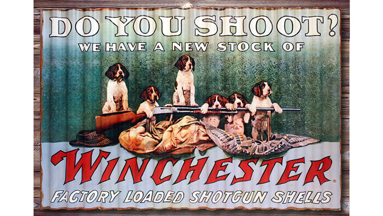 Product Preview: All-Weather Vintage Winchester Signs | An Official ...