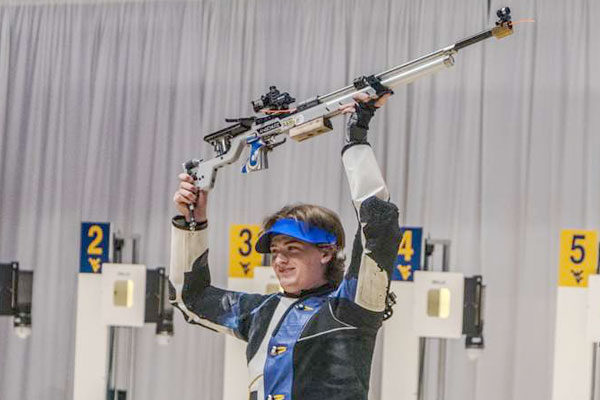 WVU's Gavin Barnick Wins 2024 NCAA Air Rifle Individual Championship