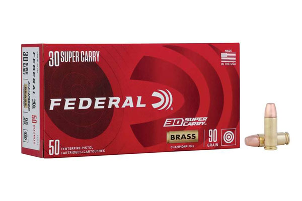 New: Federal Champion Training 30 Super Carry 90-Grain FMJ