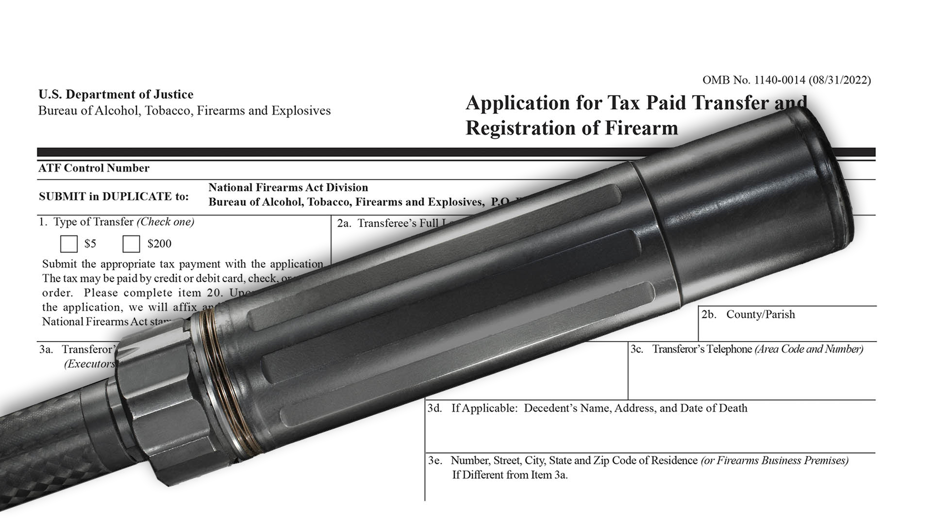 Suppressor Silencer NFA