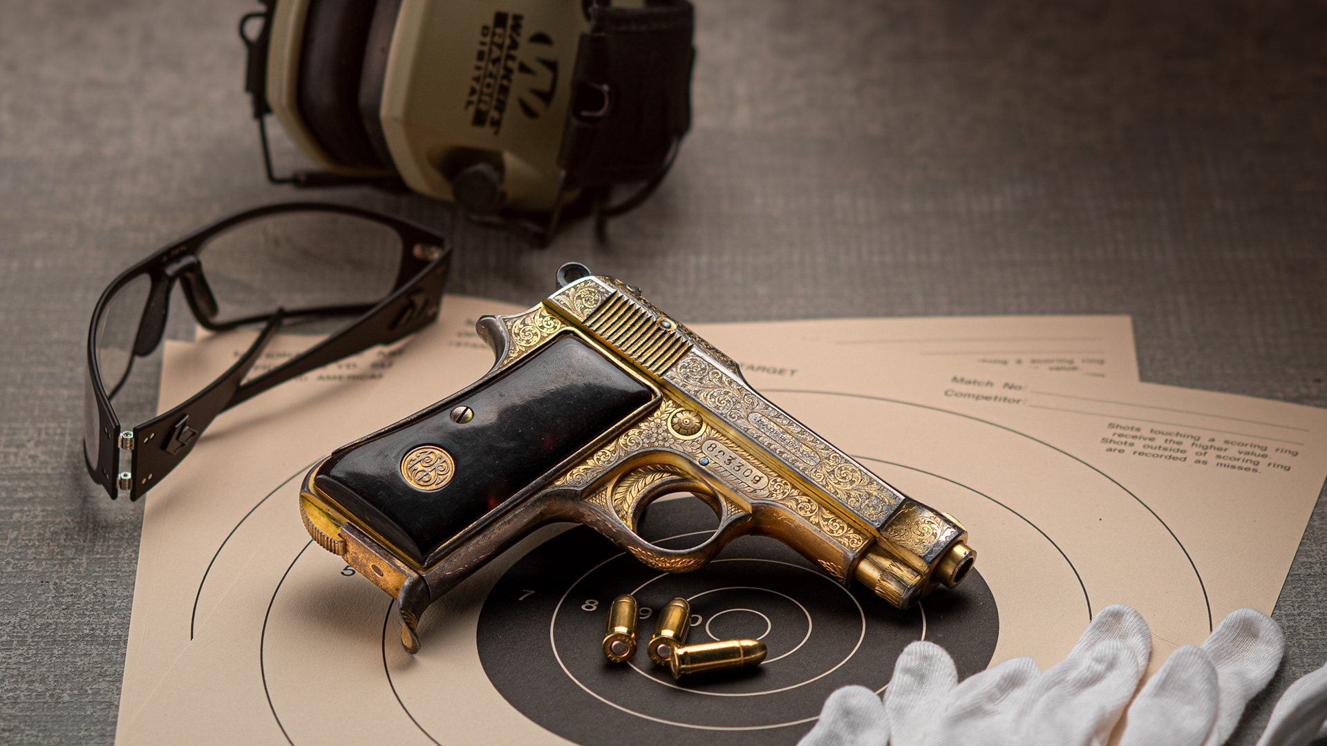 Chuck Yeager’s Beretta Model 1935 pistol
